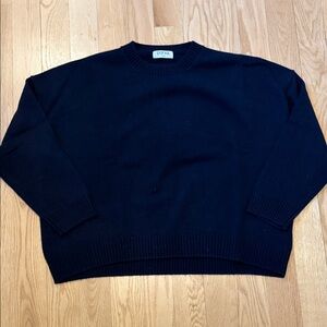 Parker Navy Knit Sweater